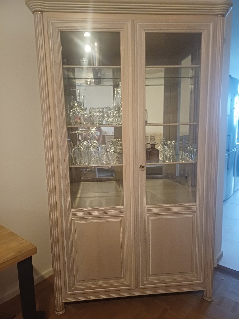 2 buffetkasten + tafel + 4 stoelen, Enlèvement, Utilisé