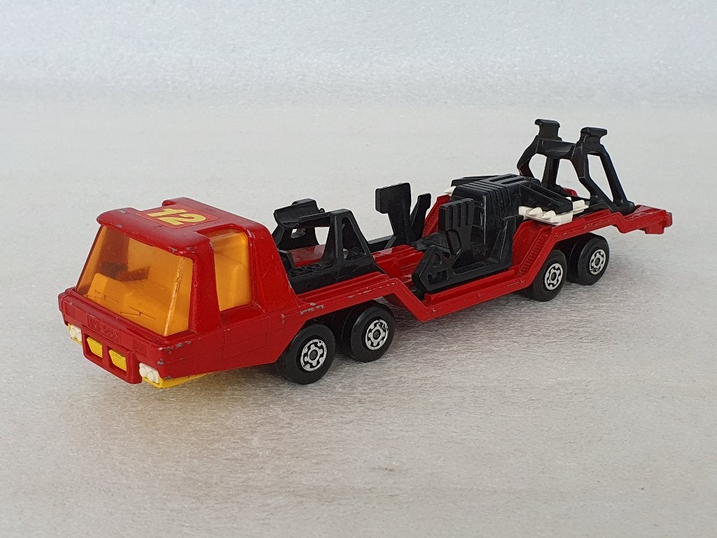 Matchbox - Super Kings: Aircraft Transporter (K-13 / K-114), Ophalen of Verzenden, Gebruikt, Bus of Vrachtwagen