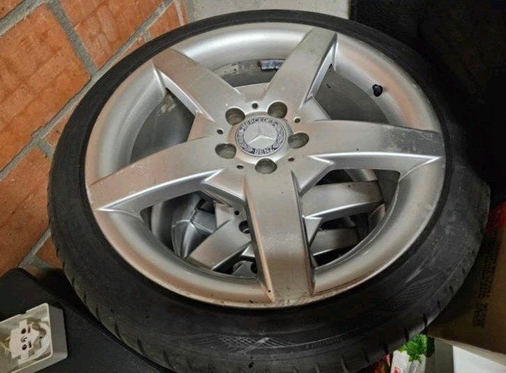 Mercedes CLK velgen 245 45 18, Autos : Divers, Enlèvement ou Envoi, Utilisé