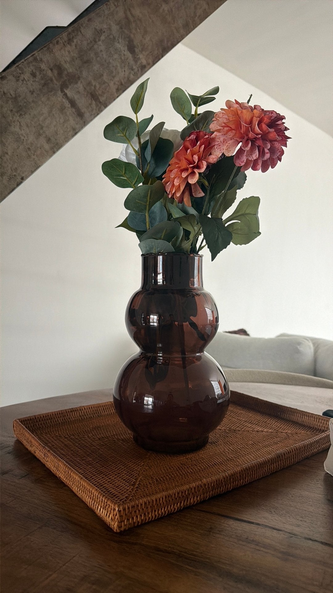Bruine vaas (zonder de bloemen, Enlèvement, Comme neuf