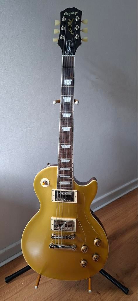 Epiphone Les Paul Slash 'Victoria' met 2 Gibson Classic 57, Ophalen, Zo goed als nieuw, Solid body, Epiphone
