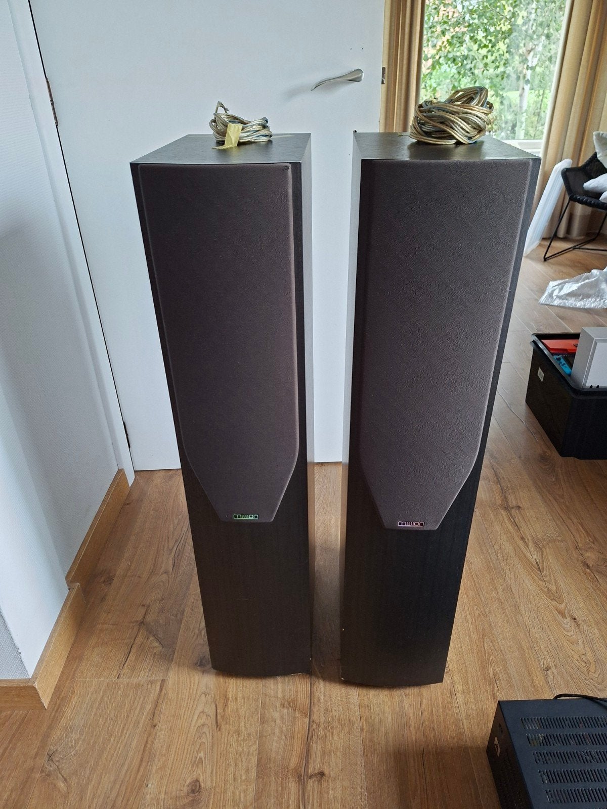 2 boxen van mission en 1 versterker van harman/kardon., Ophalen, Harman Kardon