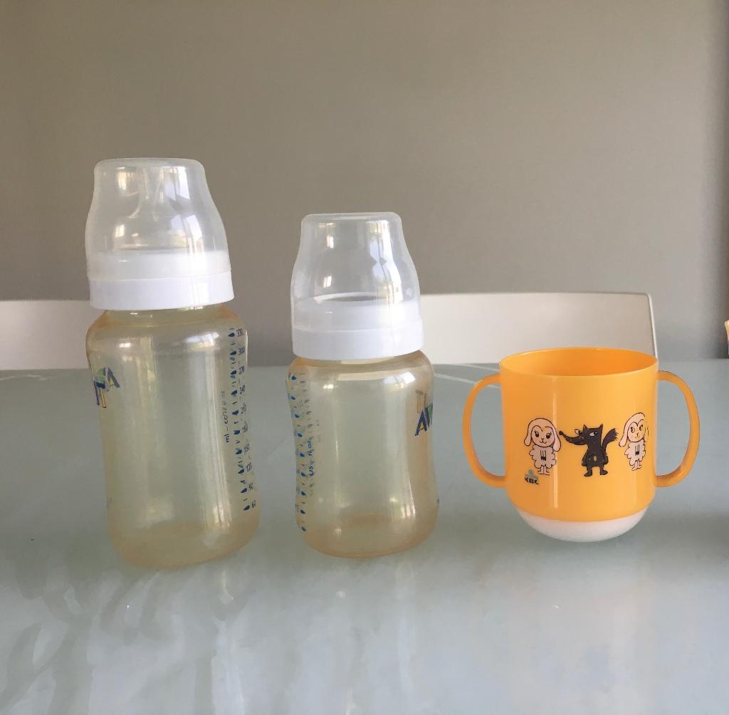 2 Avent baby flessen, Enlèvement ou Envoi, Comme neuf, Autres types