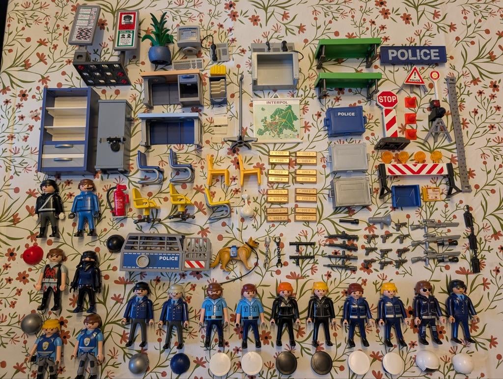 Playmobil politie, Ophalen of Verzenden
