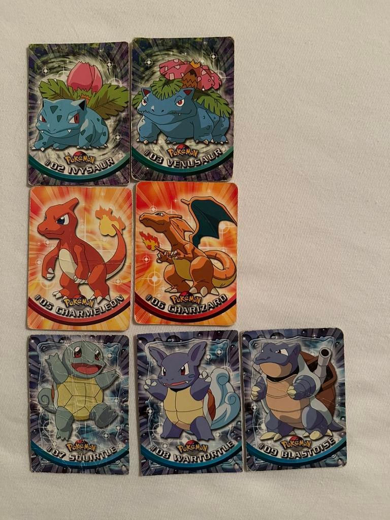 Pokemon Topps kaarten, Enlèvement, Utilisé, Plusieurs cartes