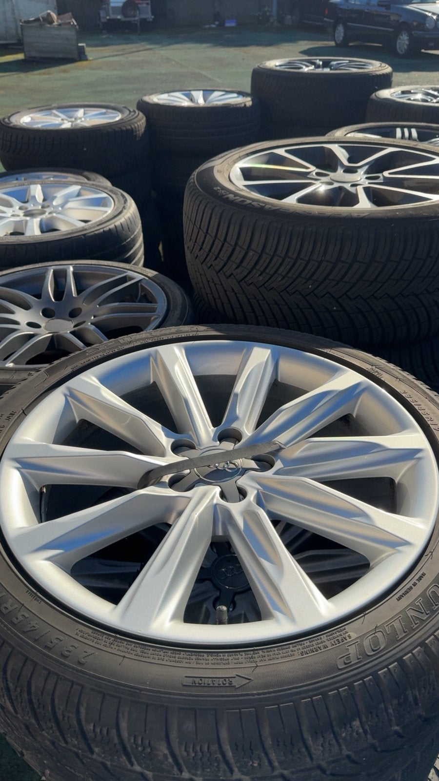 Originele Audi A6 C7 velgen full set, Ophalen, Velg(en), Nieuw, Winterbanden