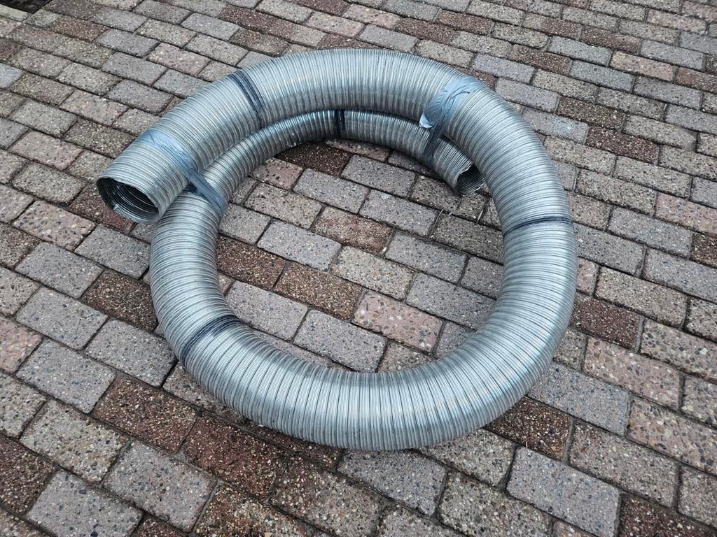 Inox flexibel dubbelwandig 180mm en 3,6 m lang, Ophalen, Nieuw, Inox, 2 tot 4 meter