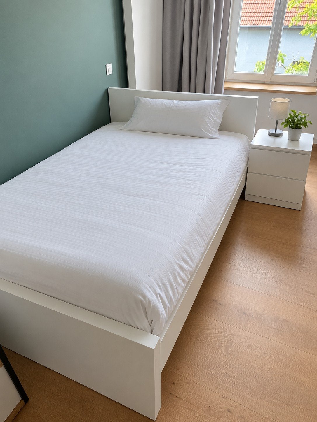 twijfelaar 120 cm + bedschuif 90cm(ideaal voor vriedjes), Huis en Inrichting, Ophalen, Twijfelaar, 120 cm