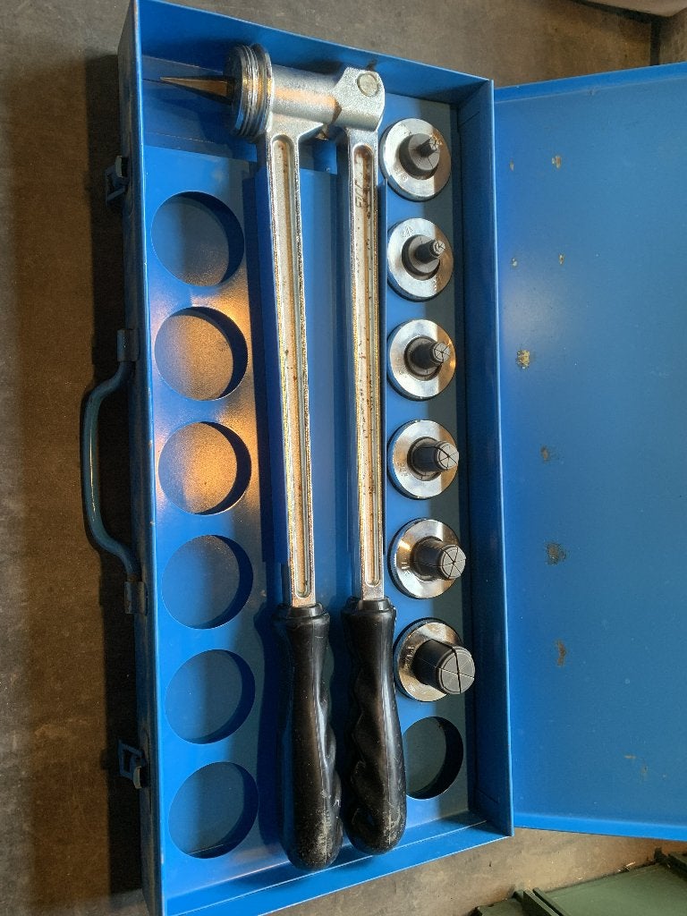 Tube expander kit, Ophalen, Gebruikt
