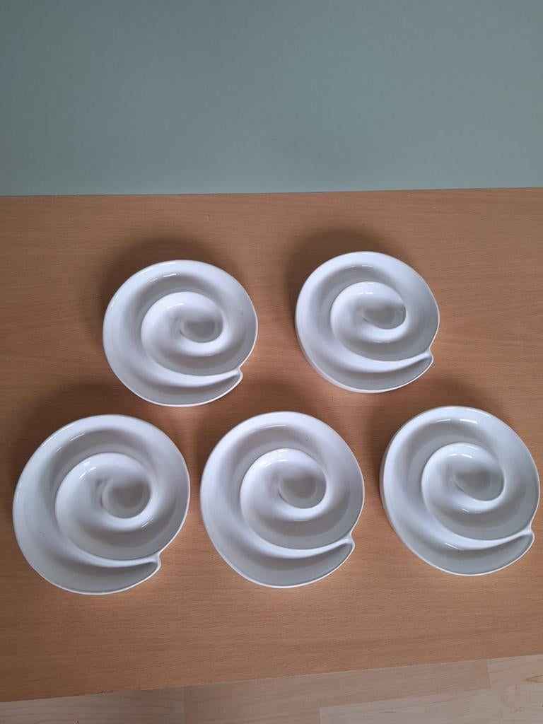5 assiettes apéritif, Enlèvement ou Envoi