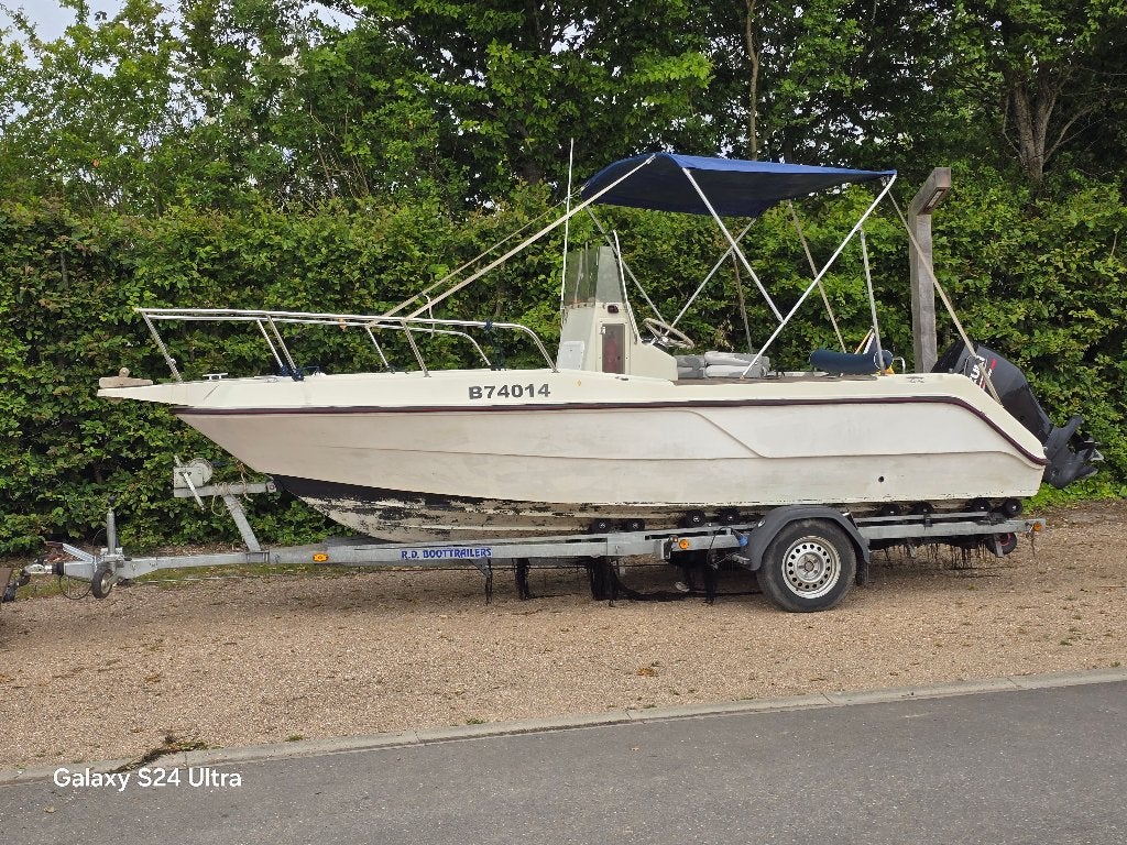 boot, Watersport en Boten, Speedboten, Ophalen, Gebruikt, 70 pk, 70 tot 120 pk
