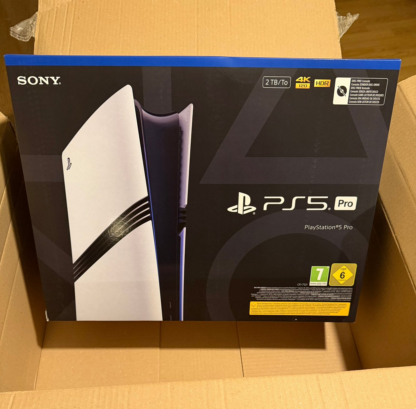 Playstation 5 Pro 2TB Gloednieuw verzegeld, Games en Spelcomputers, Ophalen of Verzenden, Nieuw, Playstation 5