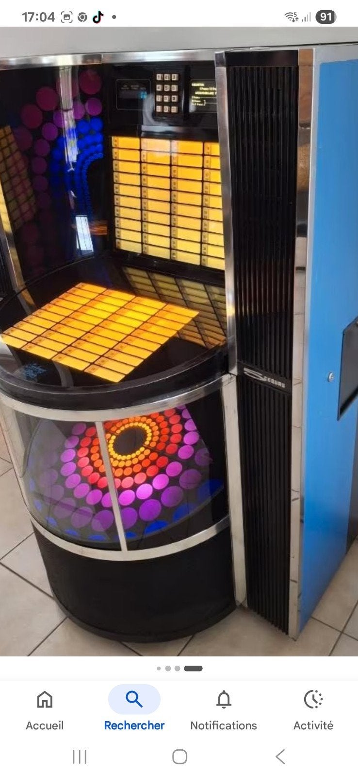 jukebox disco, Collections, Enlèvement ou Envoi, Seeburg