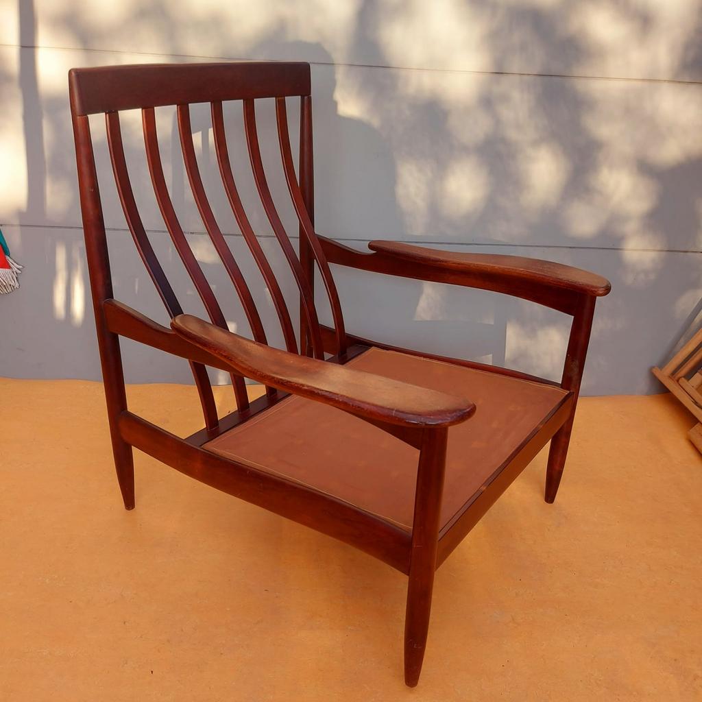 Vintage Deense fauteuil, Ophalen