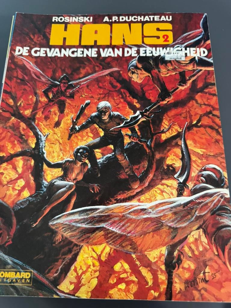 Collectie Hans (1-12 en spec deel 1) strips eerste druk, Boeken, Ophalen