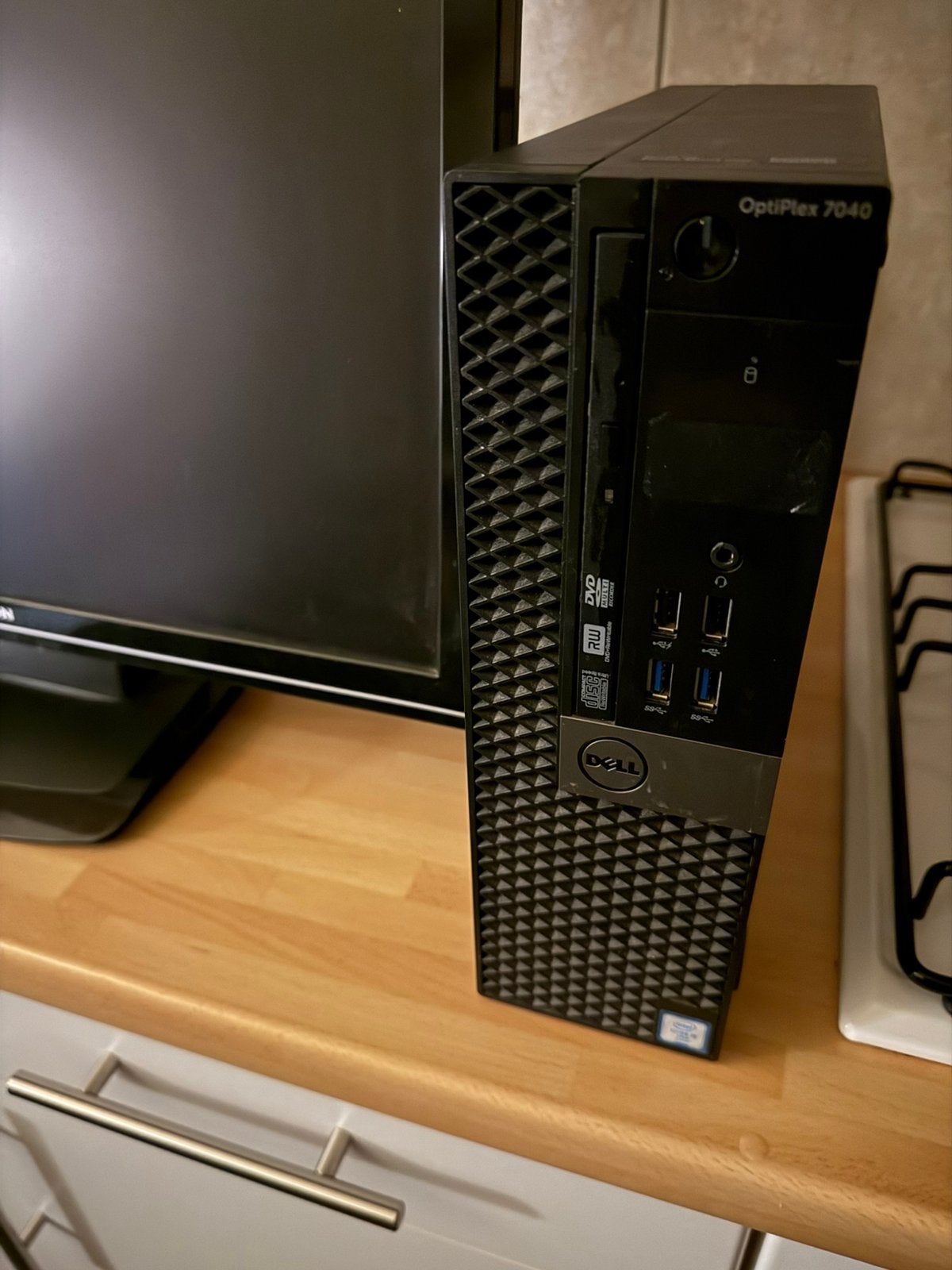 Dell Optiplex 7040 i5, 8GB ram incl scherm, Computers en Software, Desktop Pc's, Ophalen, Zo goed als nieuw, HDD
