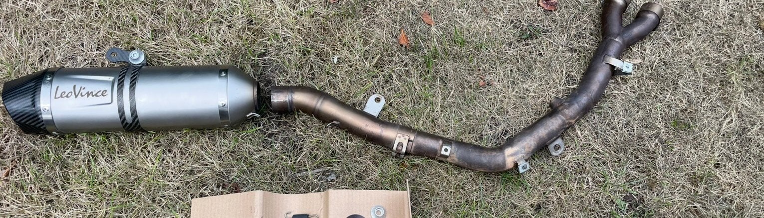 Honda Transalp 700 Leovince, Motoren, Ophalen, Gebruikt