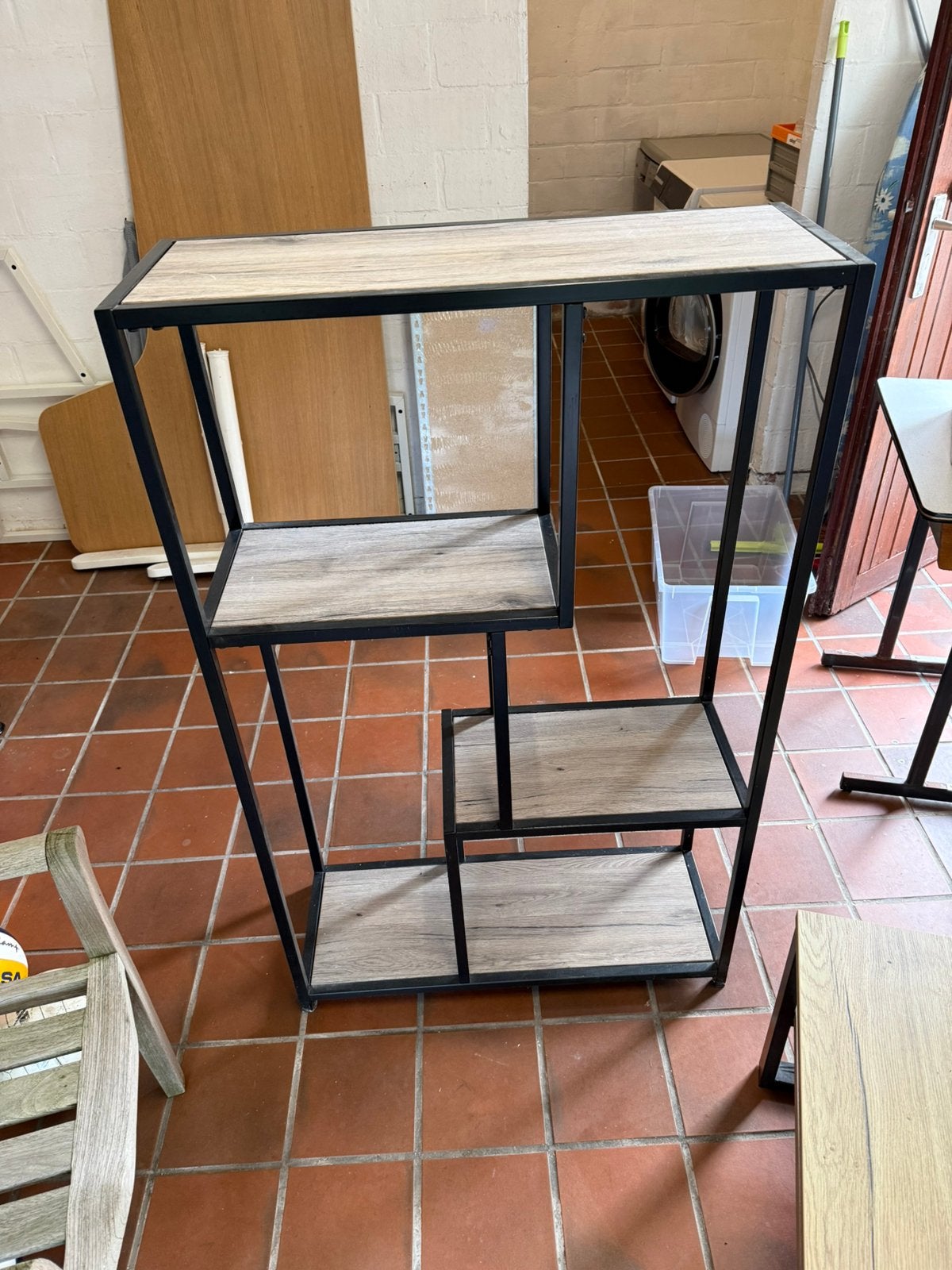 Wandrek houtlook, Ophalen, Gebruikt