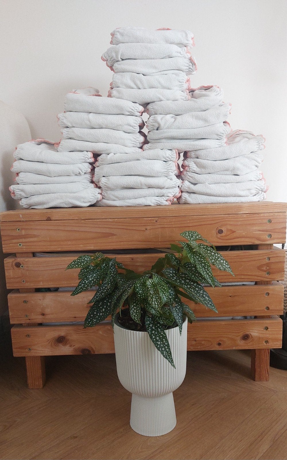 Lulu nature bamboe 30 stuks wasbare luiers, Enlèvement ou Envoi