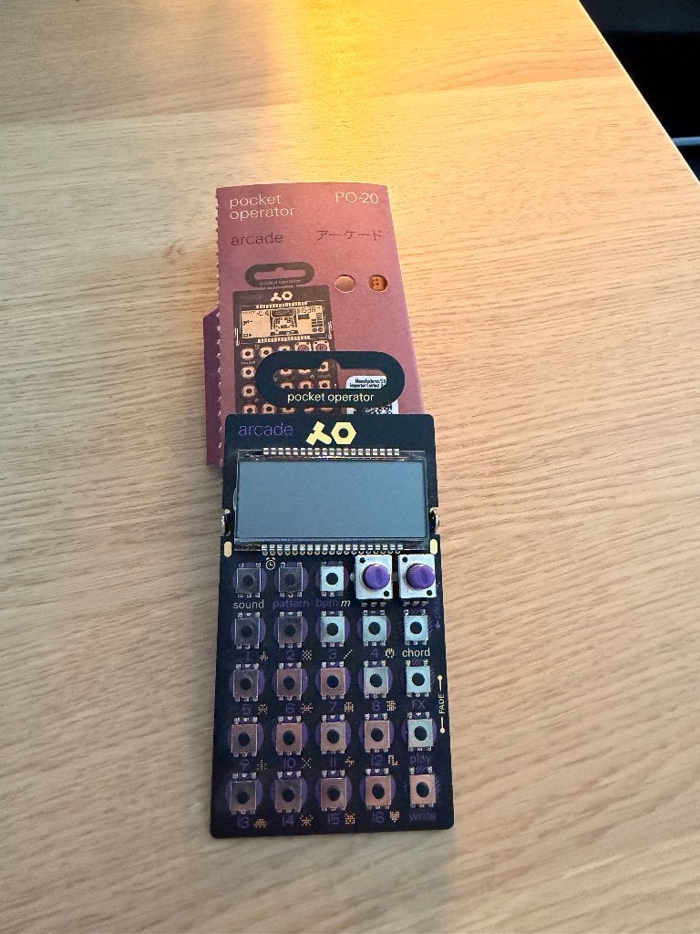 Teenage engineering po-20 arcade, Ophalen, Zo goed als nieuw