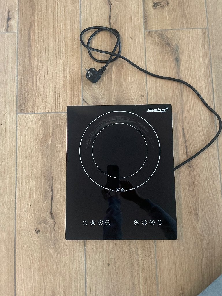 Steba keramische kookplaat, Elektronische apparatuur, Ophalen, Keramisch, 3 kookzones of minder, Zo goed als nieuw