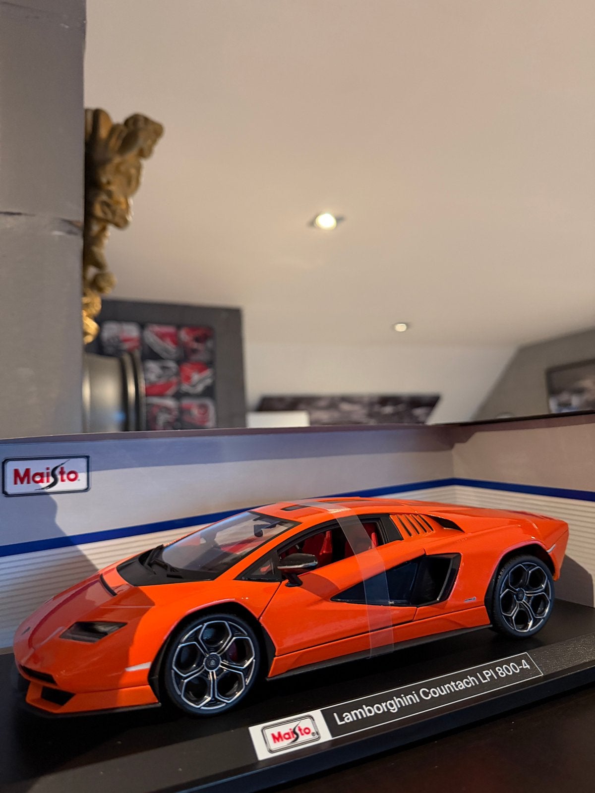 Lamborghini countact lpi 800, Ophalen of Verzenden, Zo goed als nieuw, Maisto
