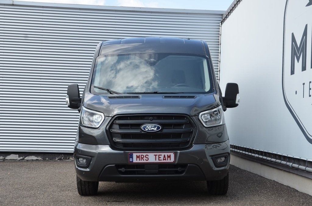 Ford Transit- L3H2- Automaat- ACC- 360cam- Nieuw- 36990+BTW, Argent ou Gris, Achat, Détection des panneaux routiers, Entreprise