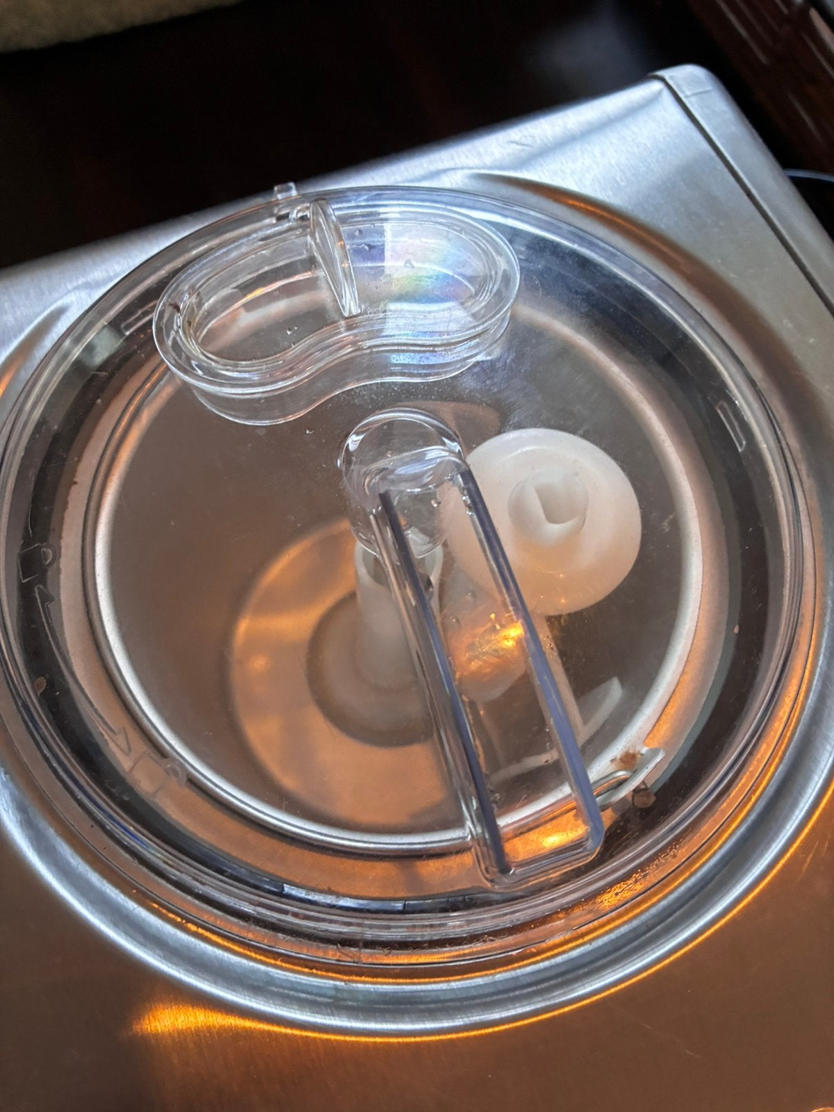 Domo DO9066I Ijsmachine met Compressor – 1,5L (Zelfvriezend), Ophalen, Zo goed als nieuw, Zelfvriezend