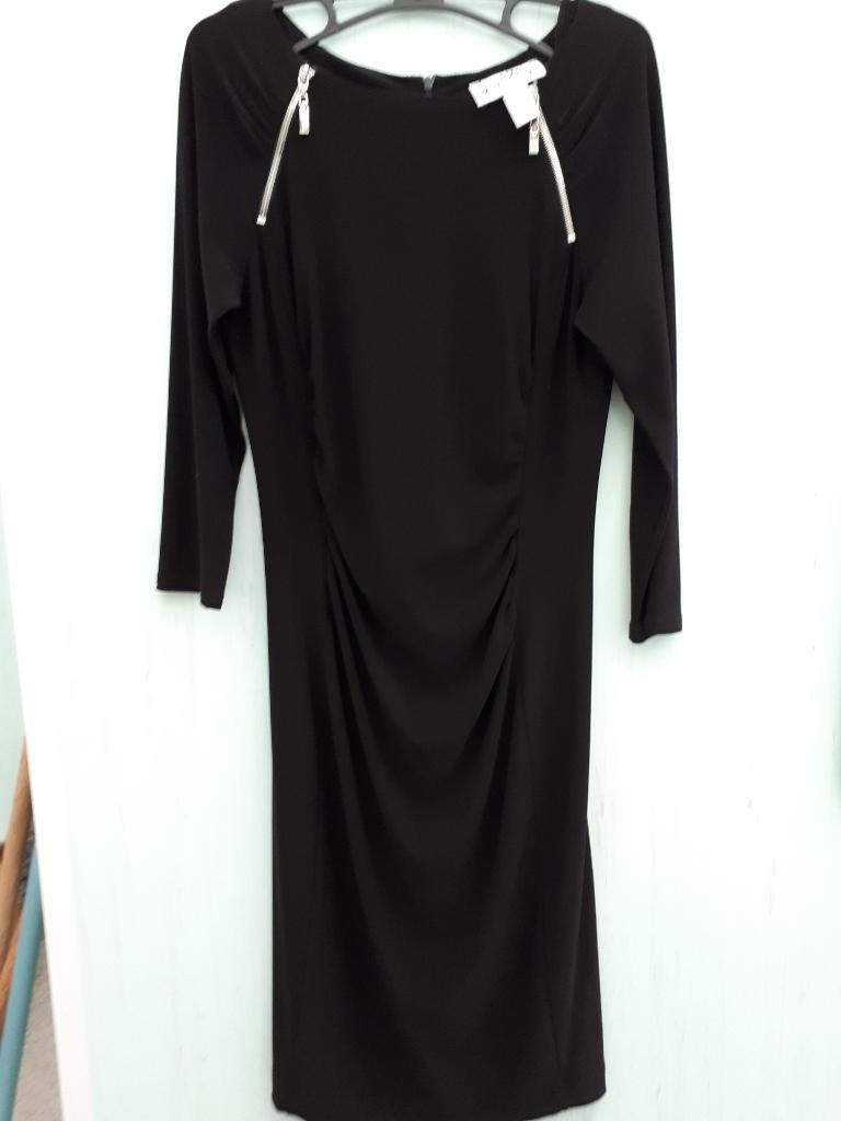 heel mooie zwarte jurk merk Joseph Ribkoff taille 38, Ophalen