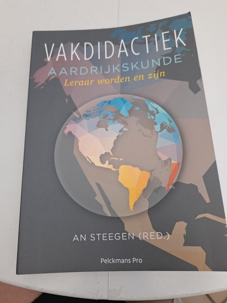 An Steegen - Vakdidactiek aardrijkskunde boek, Boeken, Ophalen of Verzenden, An Steegen