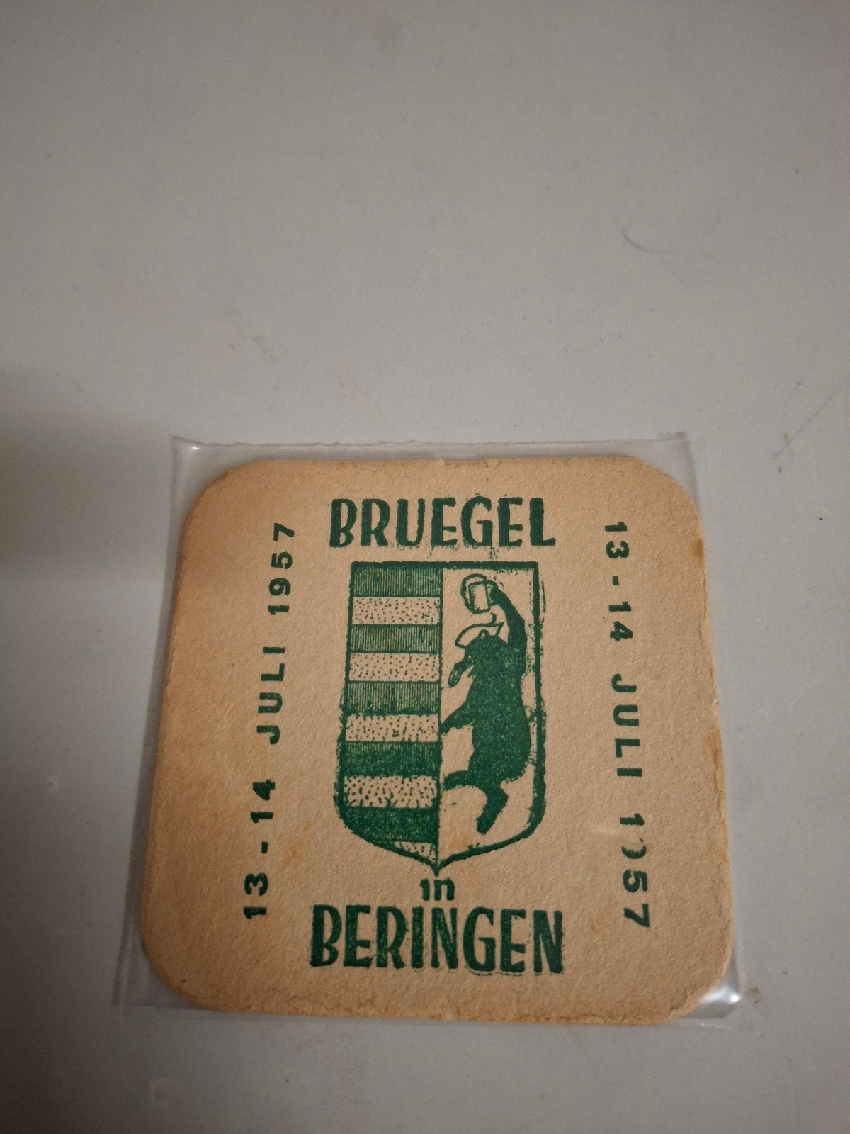 oud bierviltje wieze oktoberfeesten, Enlèvement ou Envoi