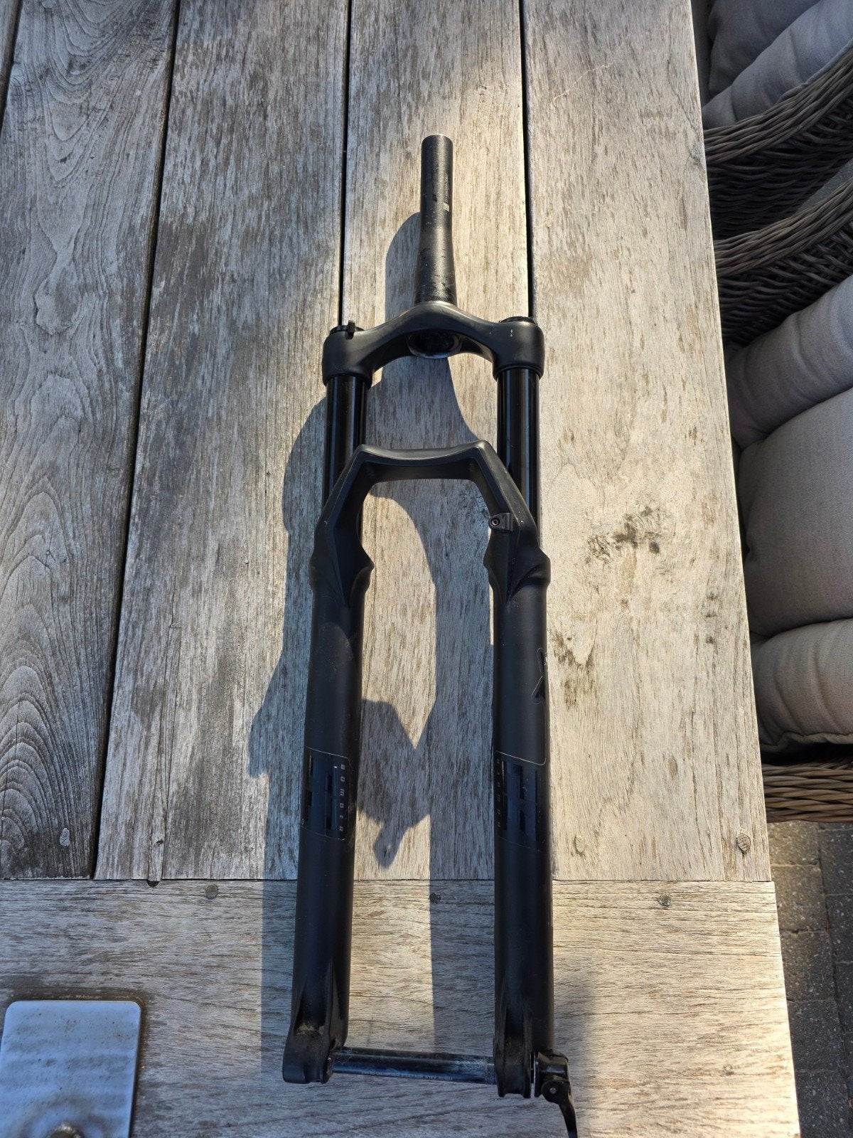 Marzocchi bomber Z2 140mm, Ophalen