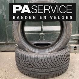 2x Michelin 225 40 18 met 6,5 mm winterbanden, Auto-onderdelen, Banden en Velgen, Gebruikt, Velg(en), -, -