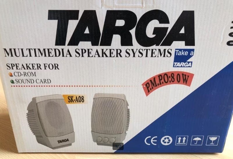 Haut-parleurs PC Targa SK-A08 (80 W) (NOUVEAU), Informatique & Logiciels, Enlèvement, Neuf, Canal audio 2, Targa