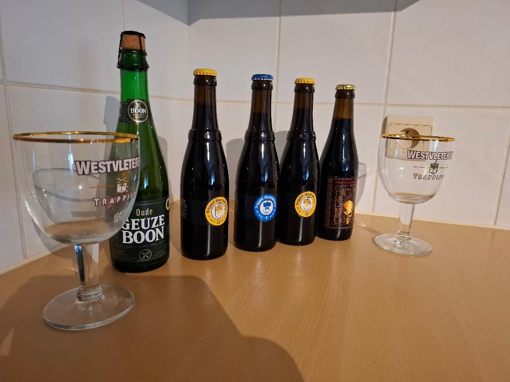Westvleteren glazen en flessen, Verzamelen, Ophalen of Verzenden, Nieuw, Glas of Glazen, Overige merken