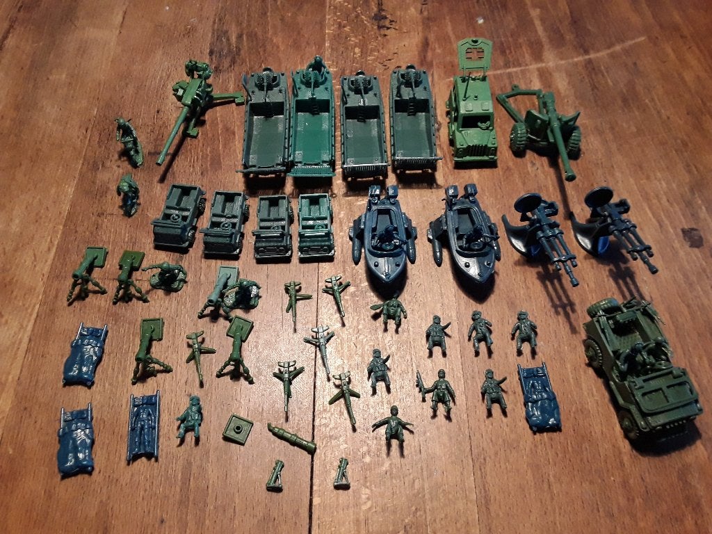 Gros lot Italeri 1/72, Enlèvement ou Envoi, Utilisé