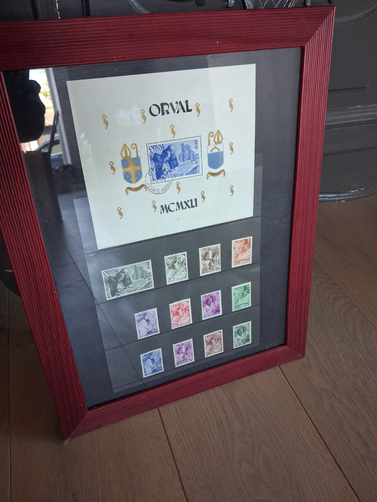 cadre Orval, Enlèvement ou Envoi, Comme neuf, Panneau, Plaque ou Plaquette publicitaire, Autres marques