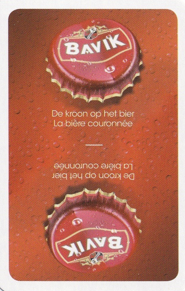 B 114 / S K BAVIK KROON OP HET BIER, Verzamelen, Speelkaarten, Jokers en Kwartetten, Ophalen of Verzenden, Nieuw, Speelkaart(en)
