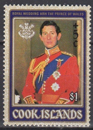 Cook Islands - Prins Charles 1981, Postzegels en Munten, Postzegels | Oceanië, Verzenden, Postfris