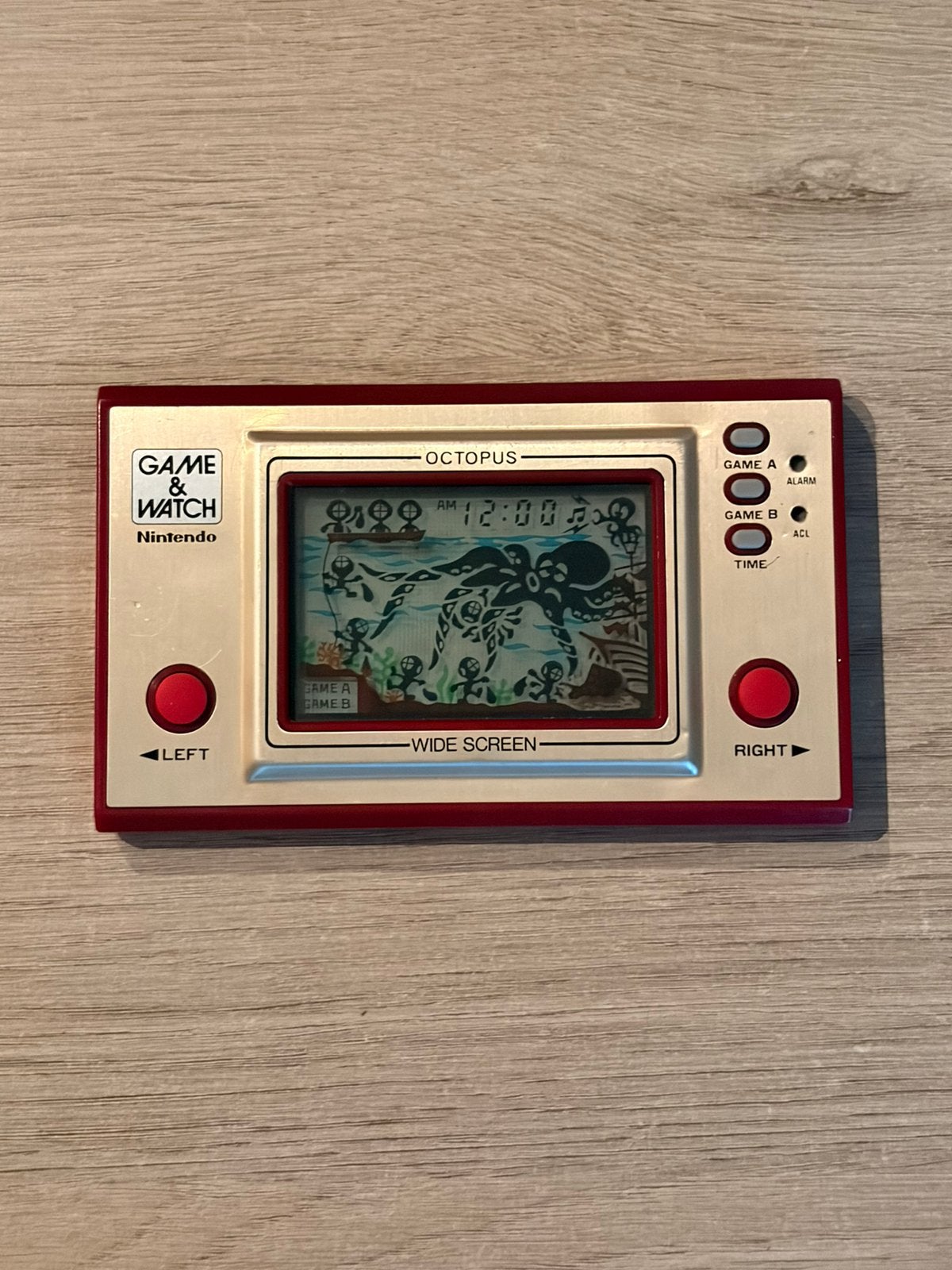 Game & watch Octopus, Consoles de jeu & Jeux vidéo, Enlèvement ou Envoi, Comme neuf