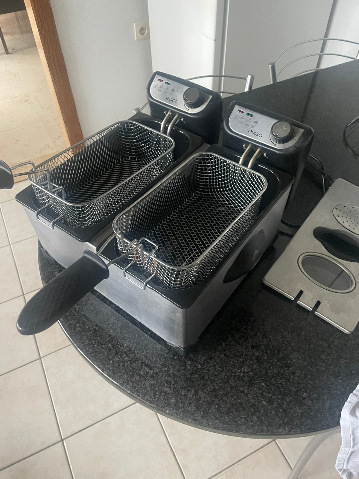 Dubbele friteuse, Enlèvement, Comme neuf