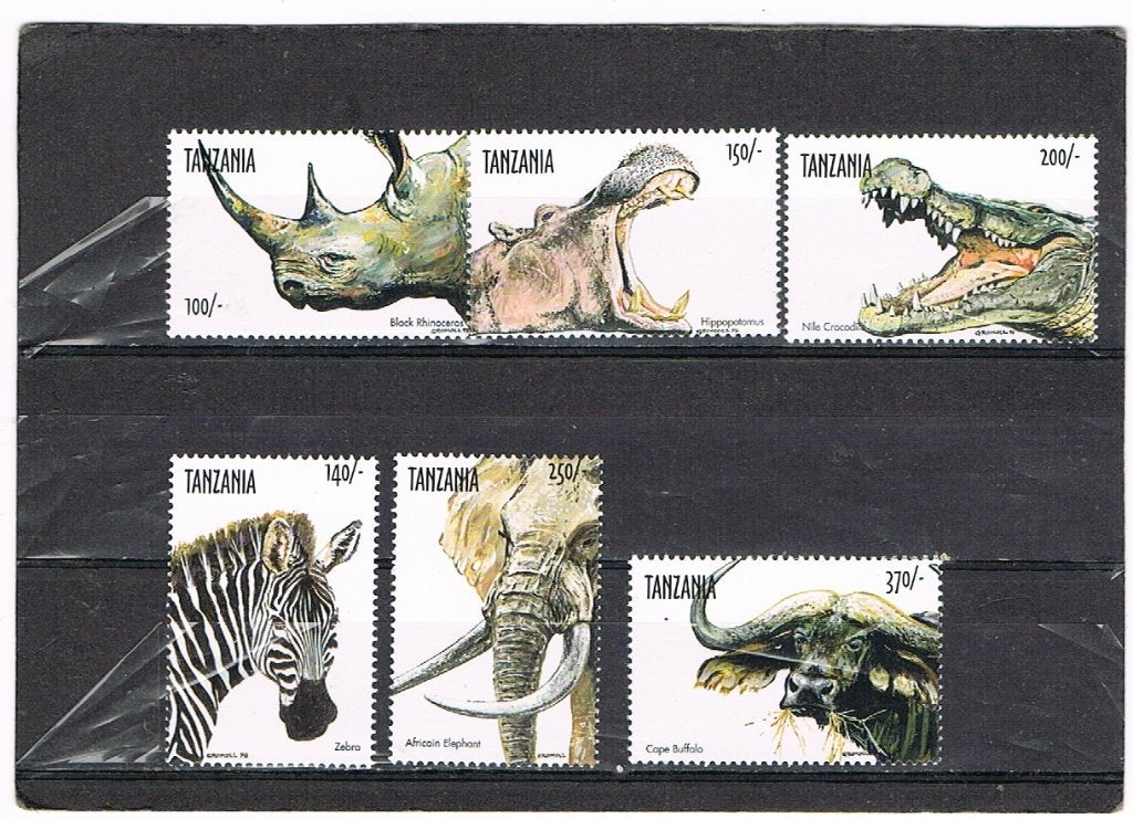 TANZANIA: FAUNA-REEKS POSTFRIS, Postzegels en Munten, Postzegels | Thematische zegels, Ophalen of Verzenden