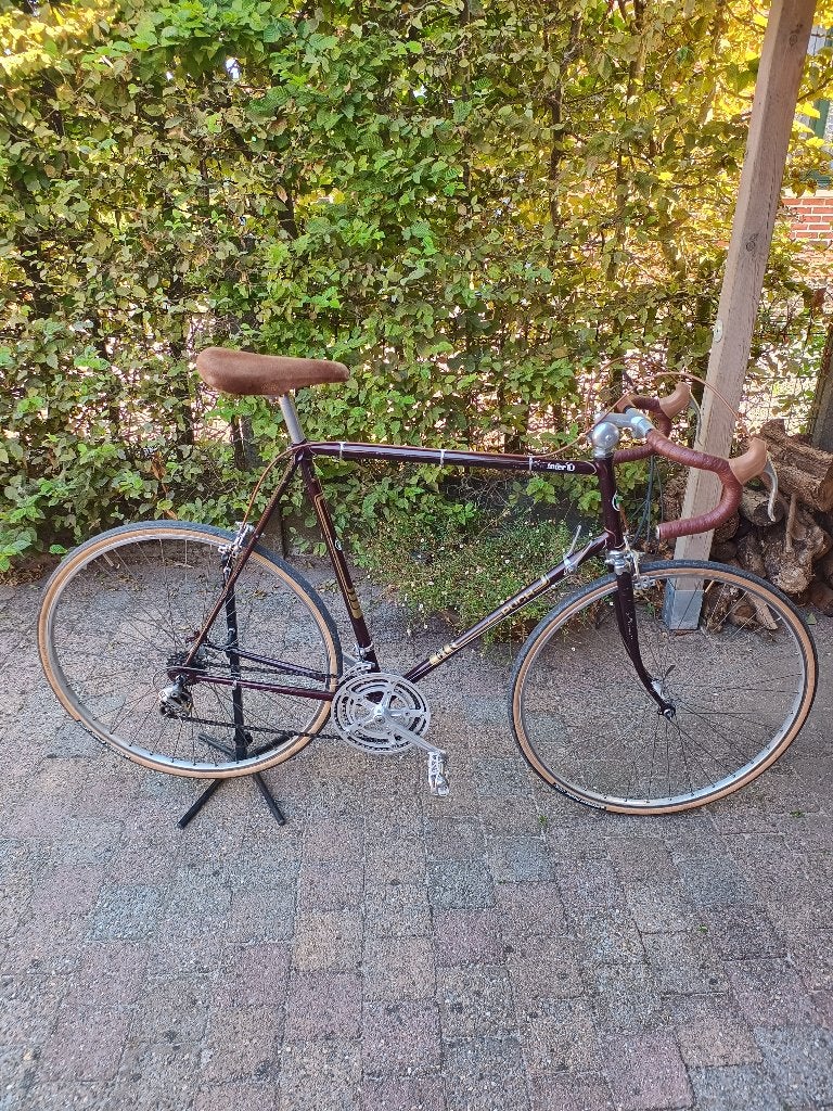 Prachtig gerestaureerde Puch Inter 10 vintage racefiets XL, Fietsen en Brommers, Ophalen, Jaren '60 of nieuwer, Velgrem, Puch