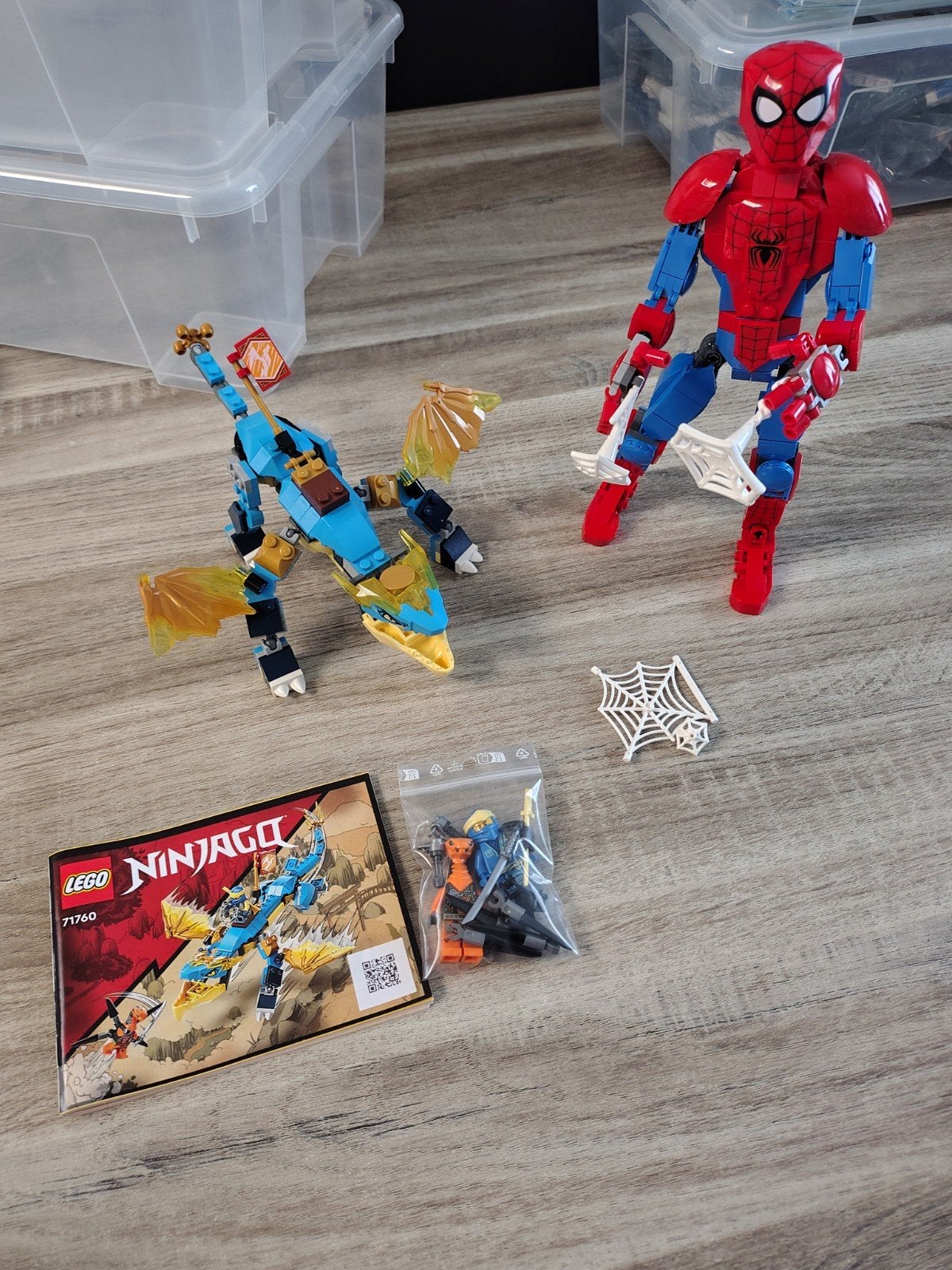 Lego Lot Ninjago-spiderman, Enlèvement ou Envoi, Marvel, Lego, Utilisé