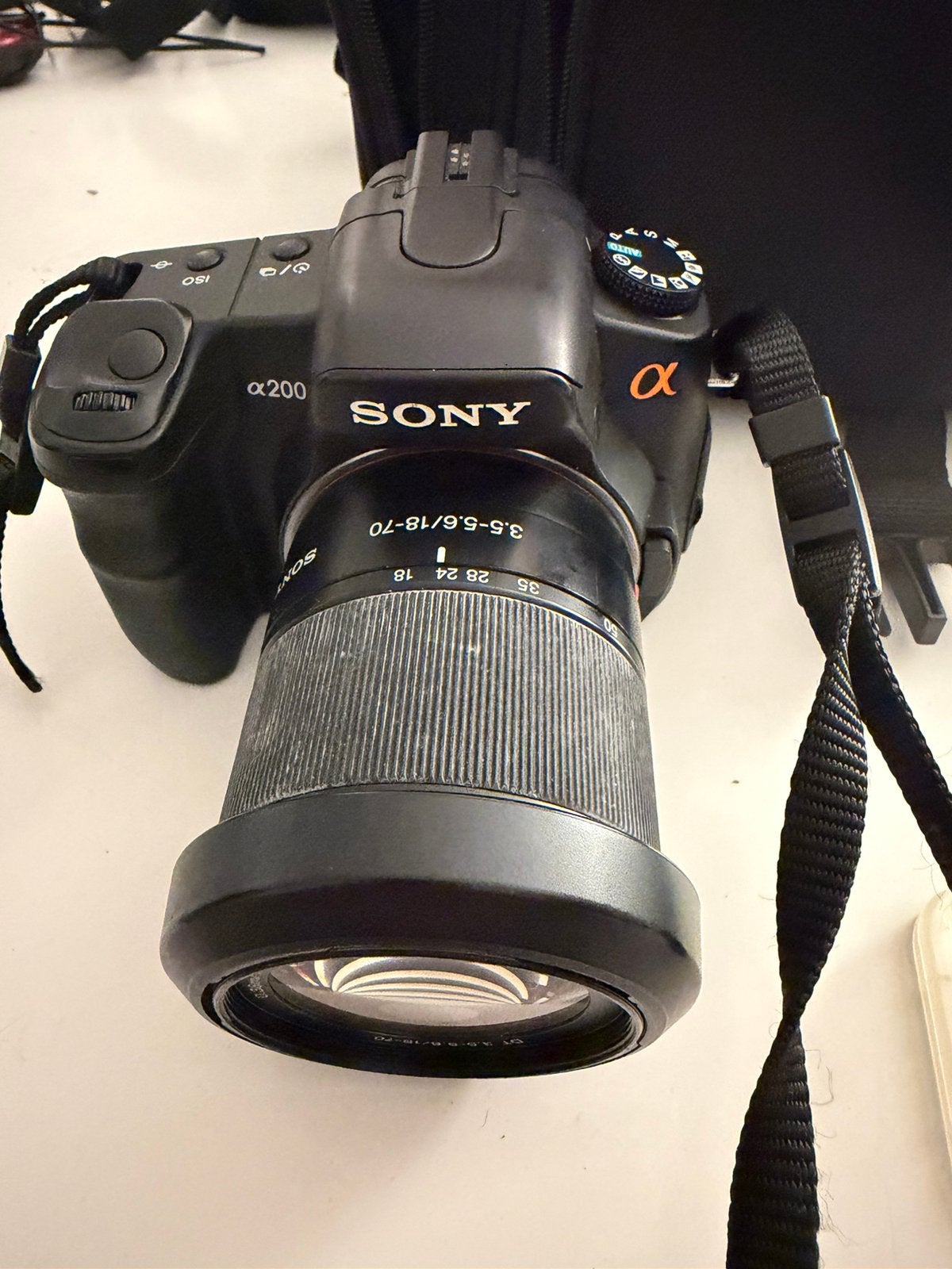 Sony DSLR A200, Ophalen of Verzenden, Zo goed als nieuw, Sony