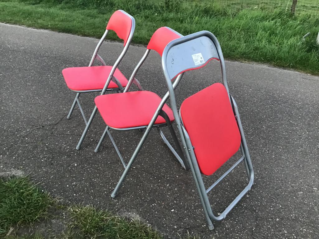 Klap stoelen, Huis en Inrichting, Stoelen, Ophalen