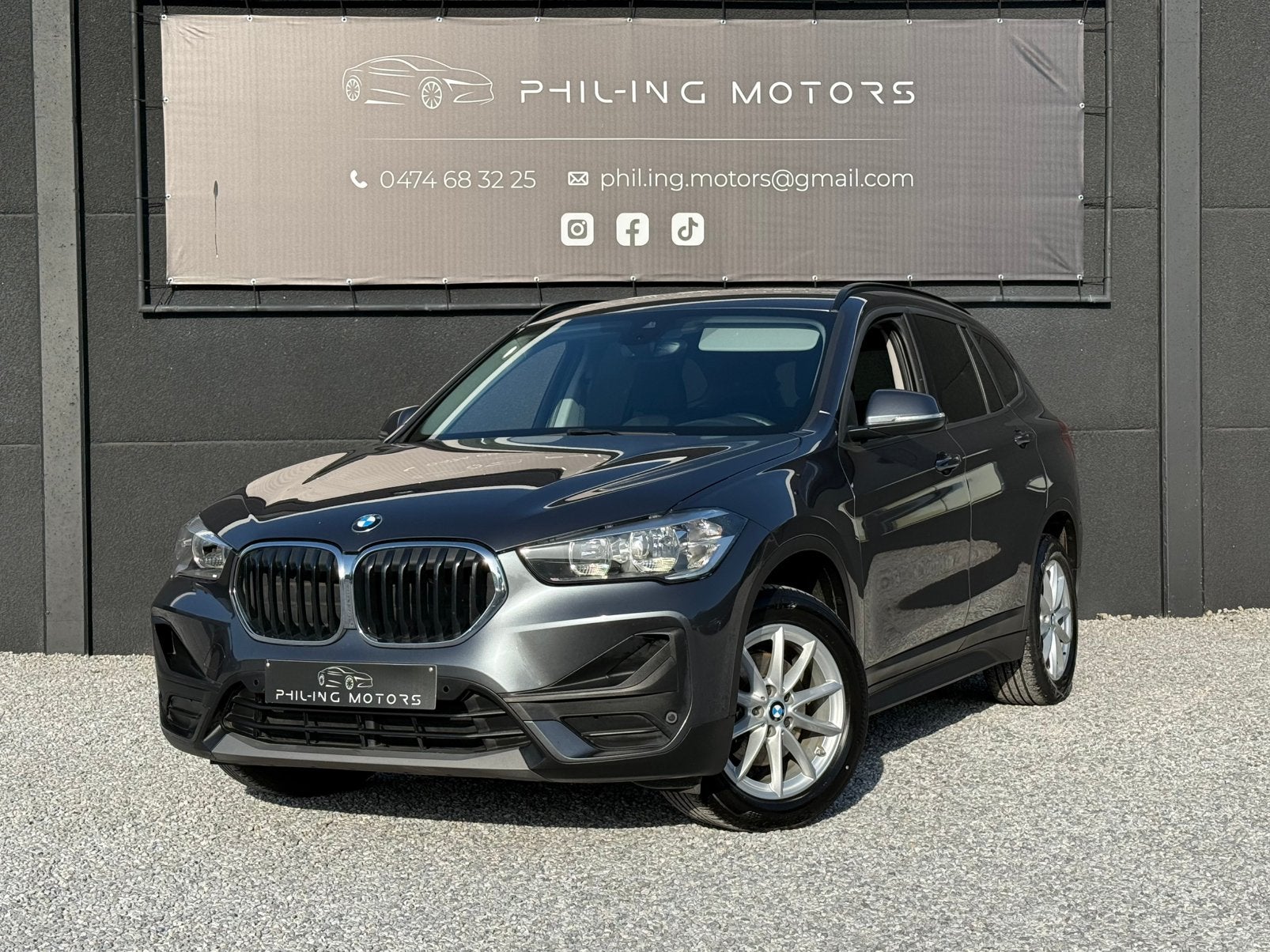 BMW X1 1.5i sDrive18, Autos, BMW, Argent ou Gris, Achat, Euro 6, Entreprise