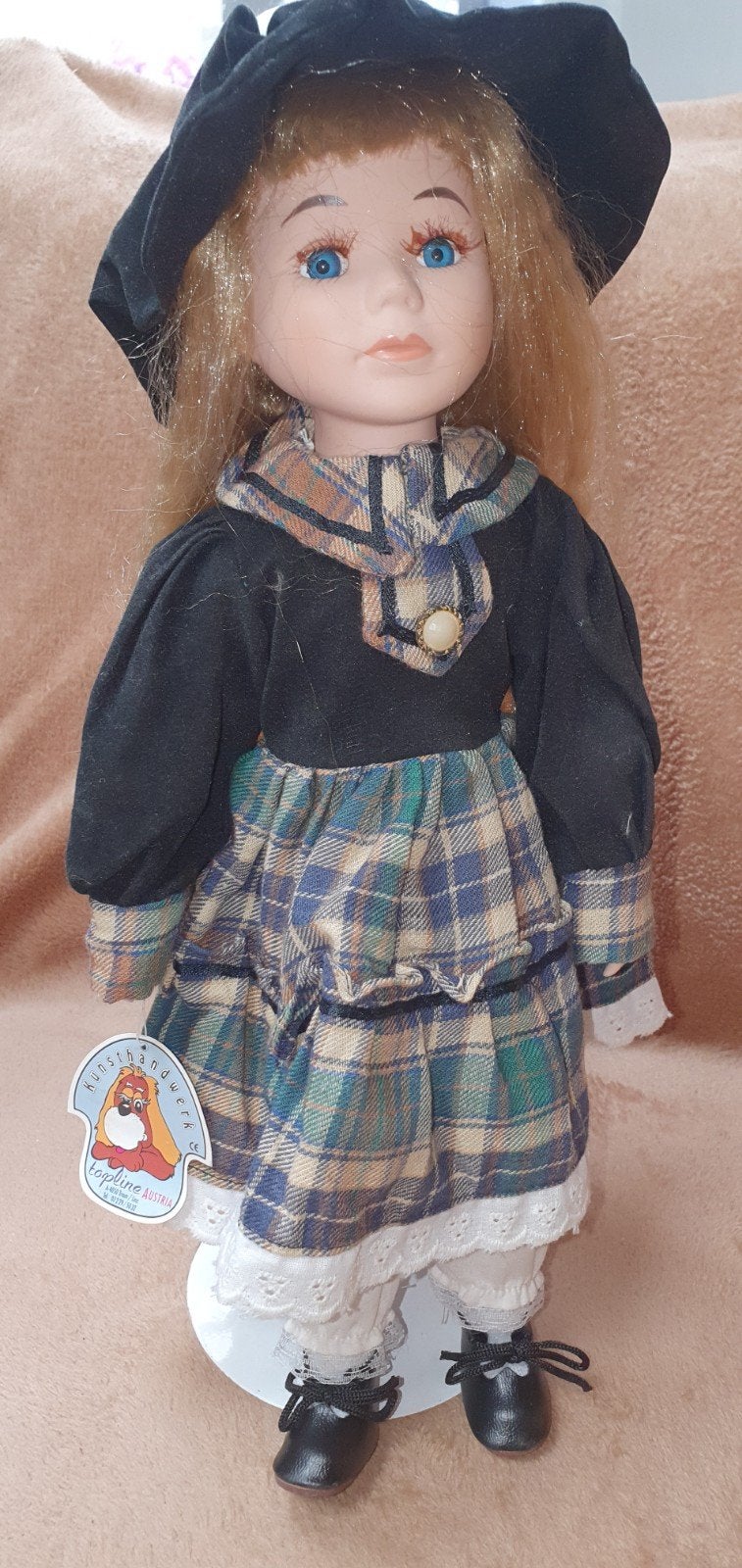 Poupée vintage en porcelaine Handcraft Topline, Collections, Enlèvement ou Envoi, Poupée