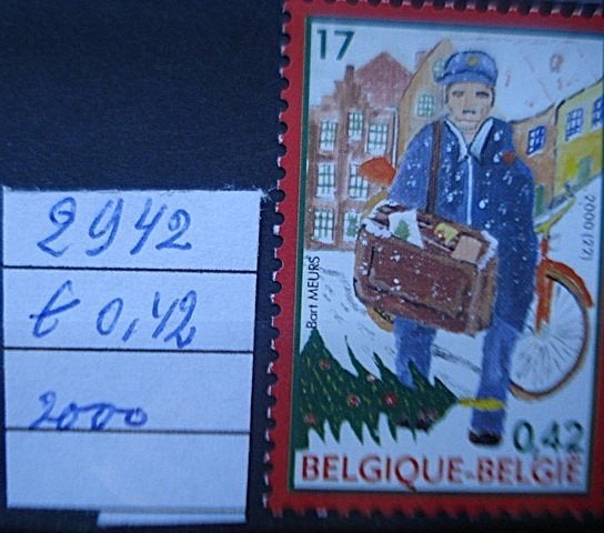 Belgique  n  2942 **/mnh, Non oblitéré, Sans enveloppe, Envoi, Neuf