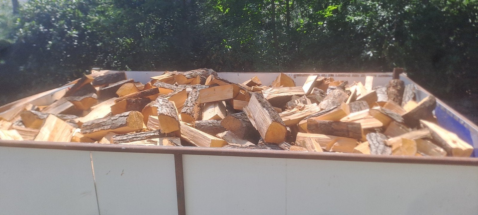 Droog brandhout  te koop 5m3 gratis geleverd, Ophalen, Blokken